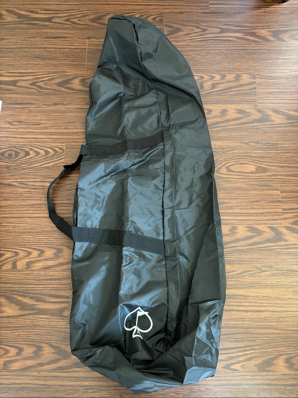Pins and Aces Black Men’s Duffel Bag with Logo - Lightweight travel  Bag
